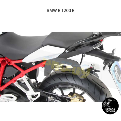 BMW R 1200 R C-Bow 소프트 백 홀더 (15-)- 햅코앤베커 오토바이 싸이드백 가방 거치대 630676 00 01